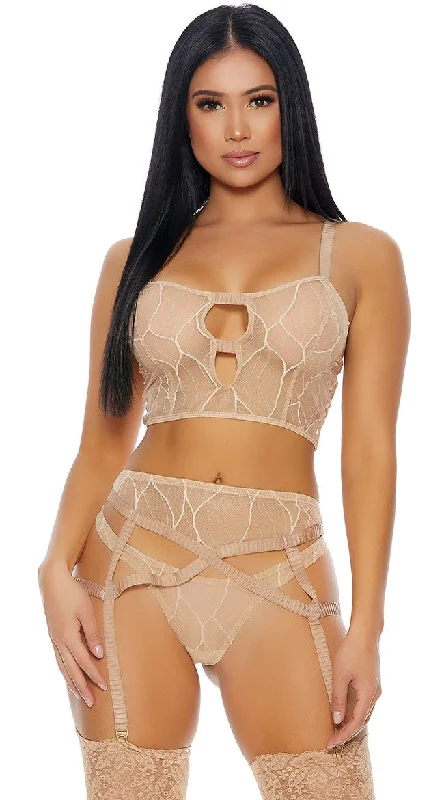 Made to See Mesh Bra Set