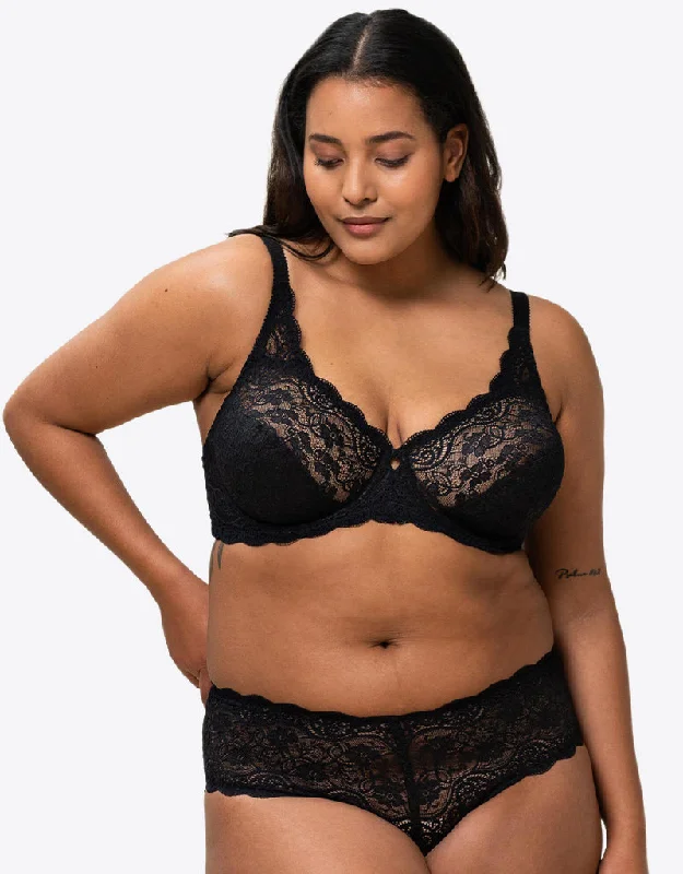 Triumph Amourette 300 High Apex Bra Black