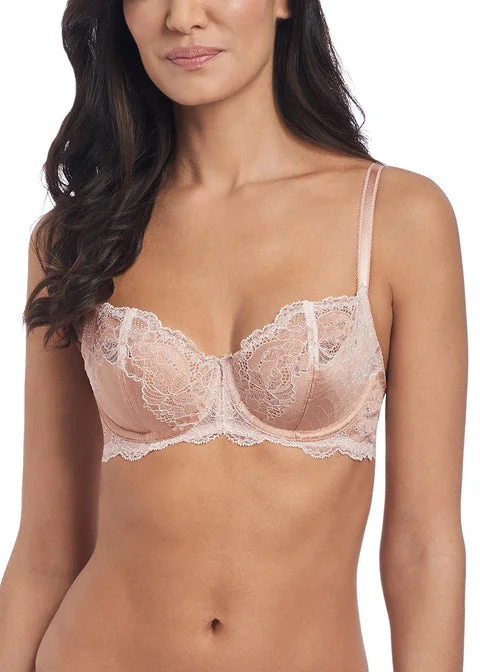 Wacoal Lace Affair Underwire Bra, Dust/Angel Wing