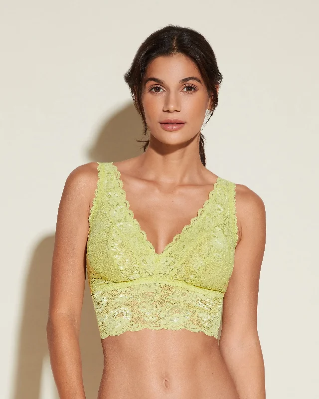 Brassière Décolleté Plongeant Longline